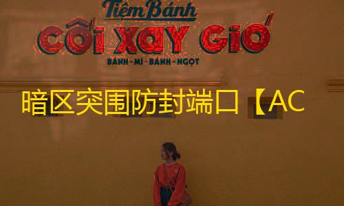 暗区突围防封端口【ACE端囗】辅助